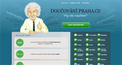 Desktop Screenshot of doucovanipraha.cz